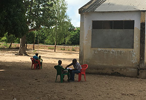 Language Mapping in Nampula Province. Photo: Kaitlin Carson