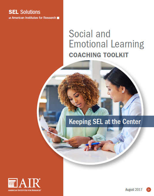 Image of SEL coaching toolkit cover