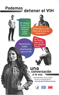 Flyer for One Conversation in Spanish
