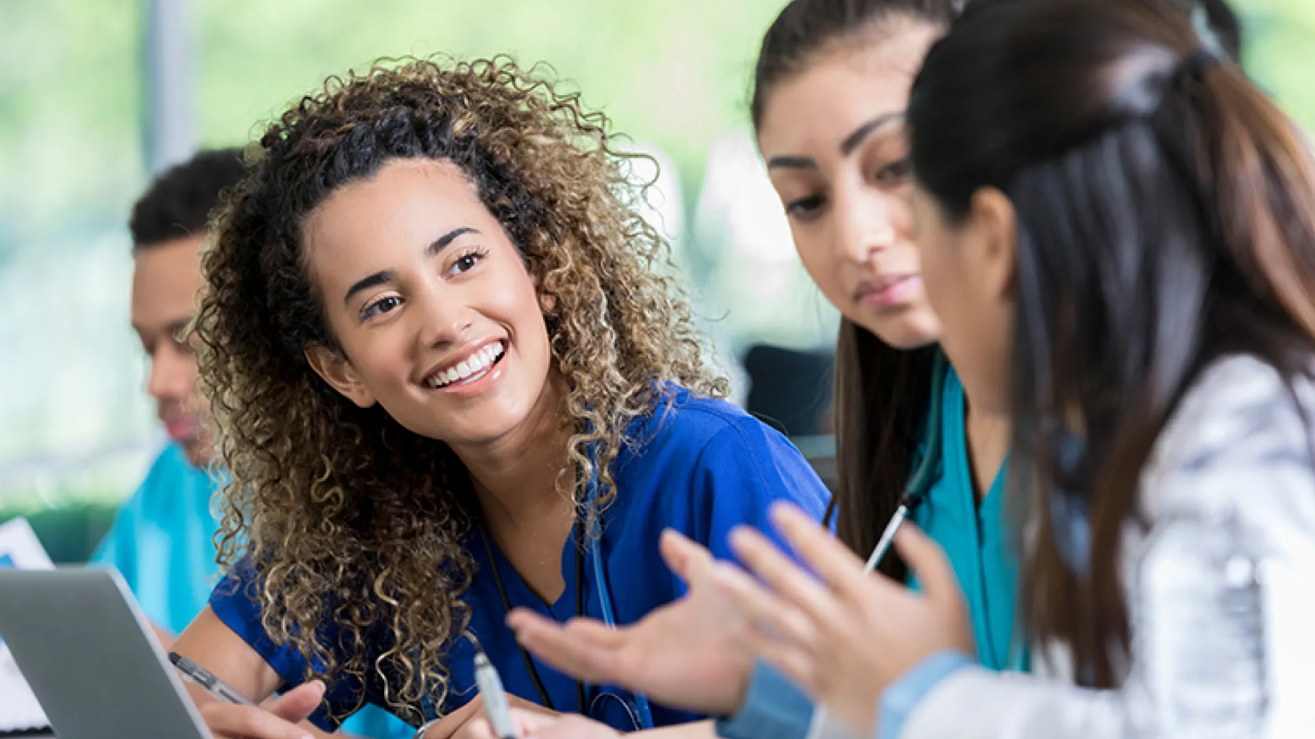 Young medical students
