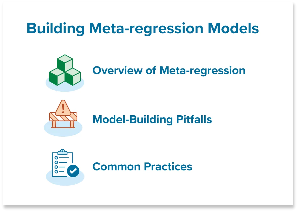 Building Meta-Regression Models