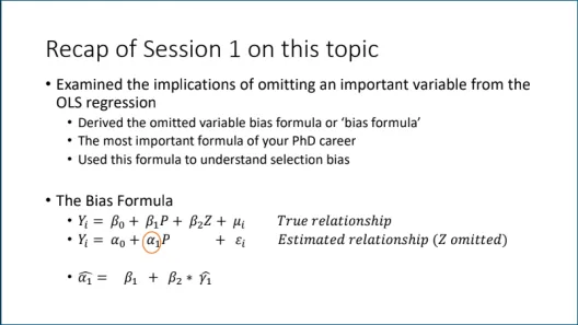 Potential outcomes webinar screenshot