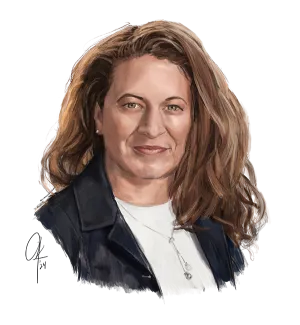 Illustration of Karla Lopez de Nava