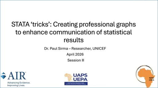 STATA tricks webinar screenshot