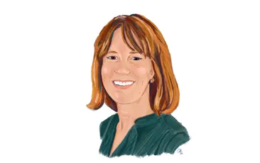 Illustration of AIR expert Allison Gandhi