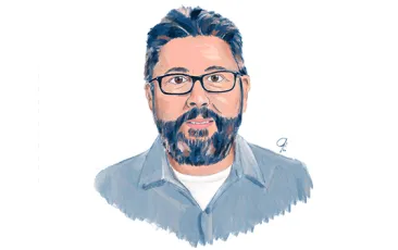 Illustration of Roger Jarjoura