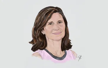 Illustration of Melissa Hafner