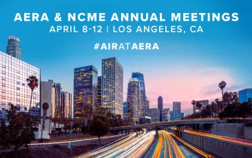 AIR at AERA in Los Angeles 2026