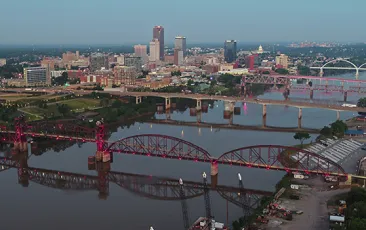 Little Rock, Arkansas city view