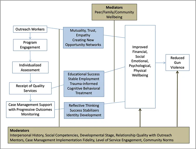 SSYI Theory of Change infographic