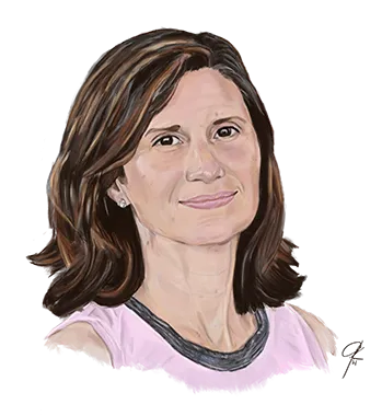 Illustration of Melissa Hafner