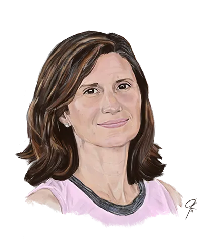 Illustration of Melissa Hafner