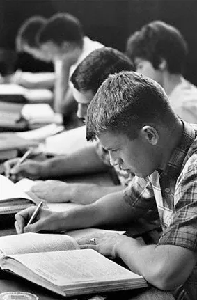 Berkeley students in 1960
