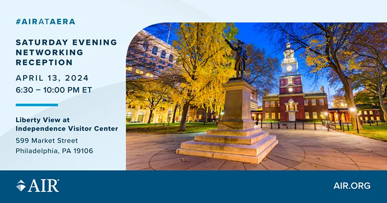 AERA Reception invitation 2024