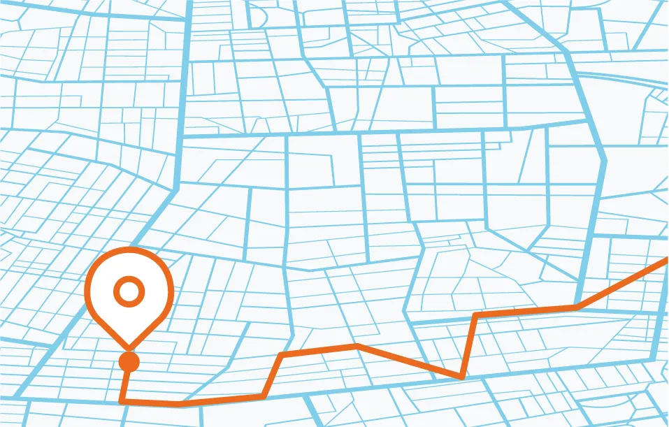First part of map triptych