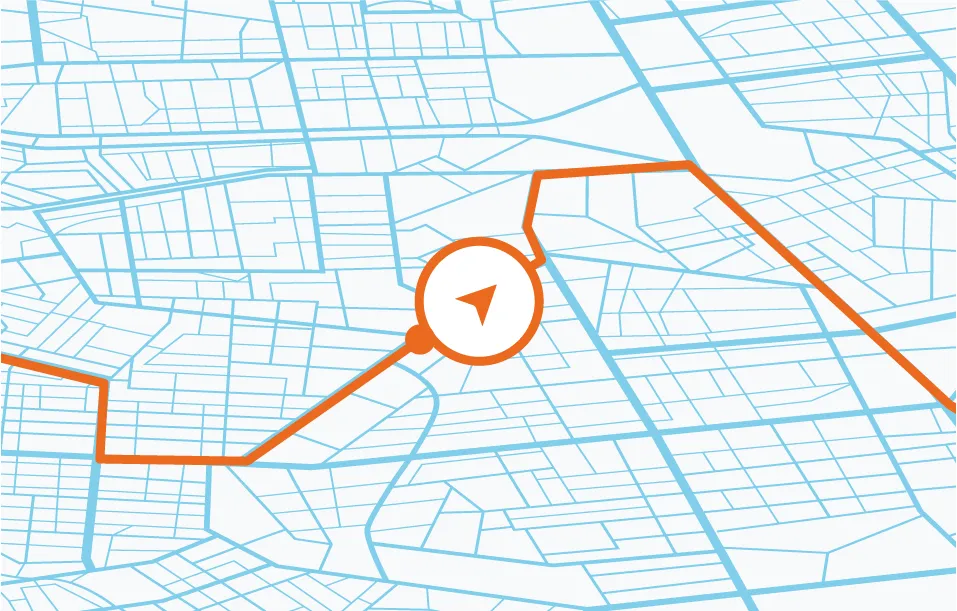 Second part of map triptych