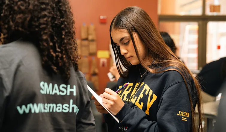 SMASH Summer Academy students