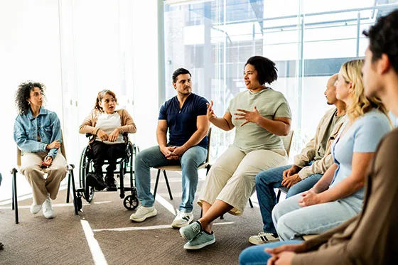 Community group session
