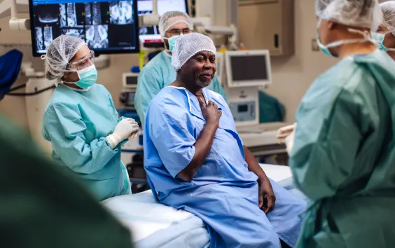 Pre-op talk