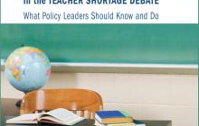 Teacher shortage report cover