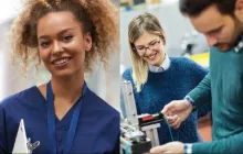 Young working people