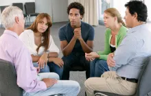 Diverse therapy group