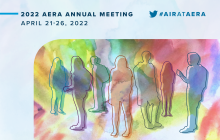 AERA 2022 Annual Meeting graphic