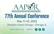 AAPOR 2022 Conference logo