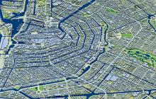 GIS map of Amsterdam