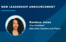 Kandace Jones announcement