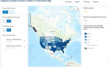 Indigenous Students Count map screenshot