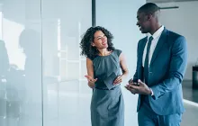 Business people in the office