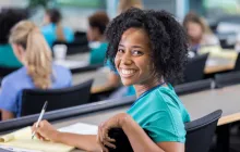 Female medical student