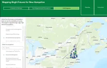 Screenshot of Mapping Bright Futures for New Hampshire