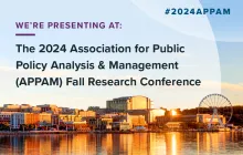 APPAM 2024 Conference webcard
