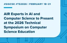 AIR Experts in AI and Computer Science to Present at 2026 Conference
